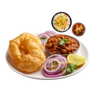 Chole Bhature 2pcs