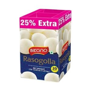 Bikano Rasogolla 1.25 kg – 20 Pieces