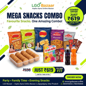 Mega Snacks Combo – Favourite Snacks at Just ₹619