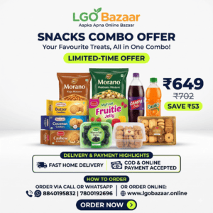 Snacks Combo Offer – Favourite Treats & Beverages Combo at ₹649
